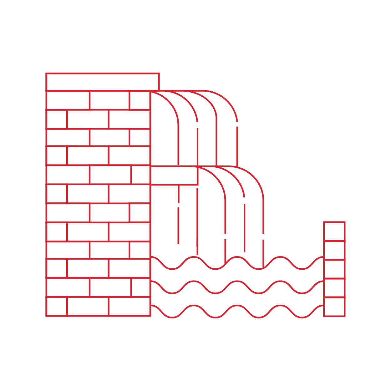 Retaining Walls project in Meadowvale, Mississauga by Lush Landscape Service